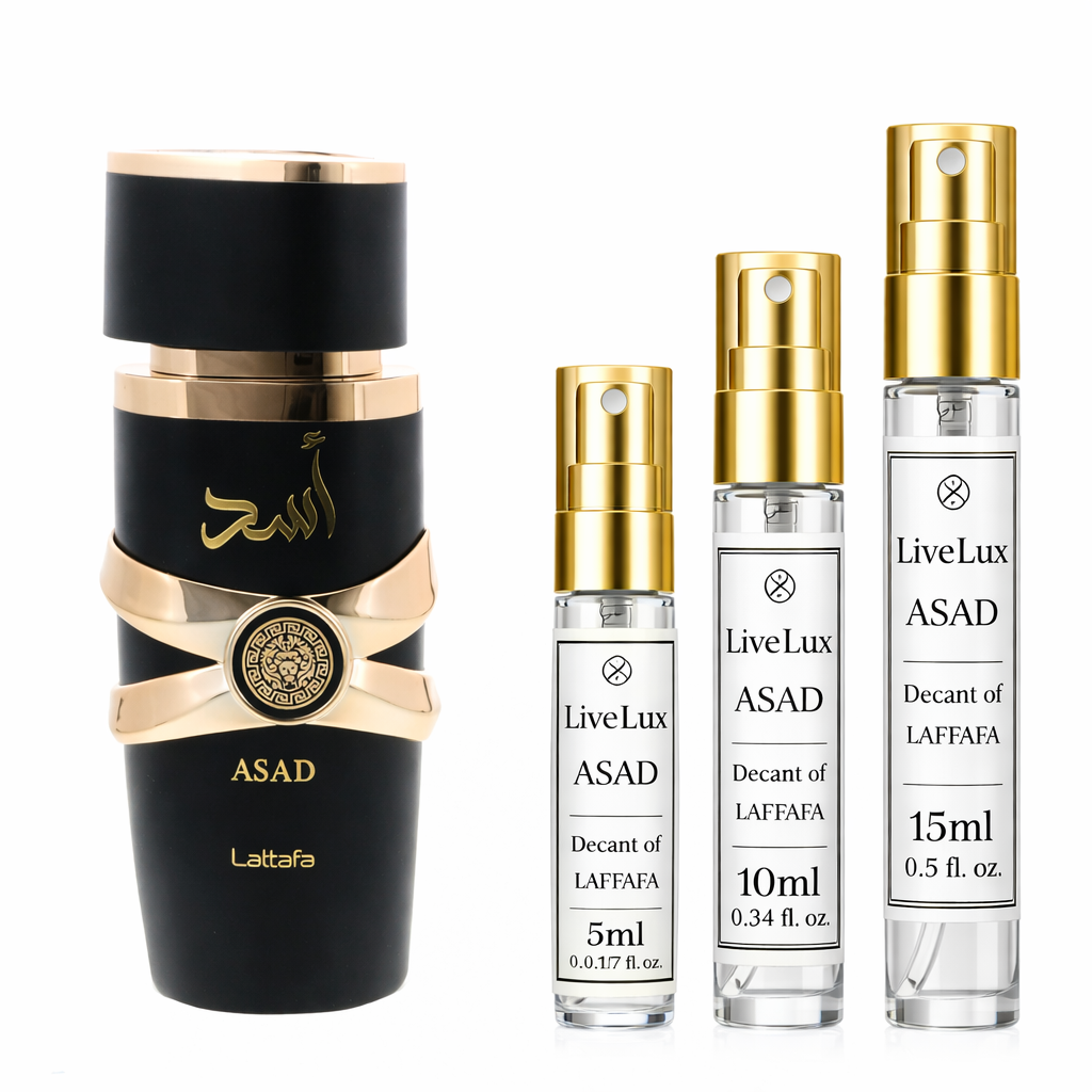 Lattafa Asad Decant 2ml, 5ml, 10ml, 15ml